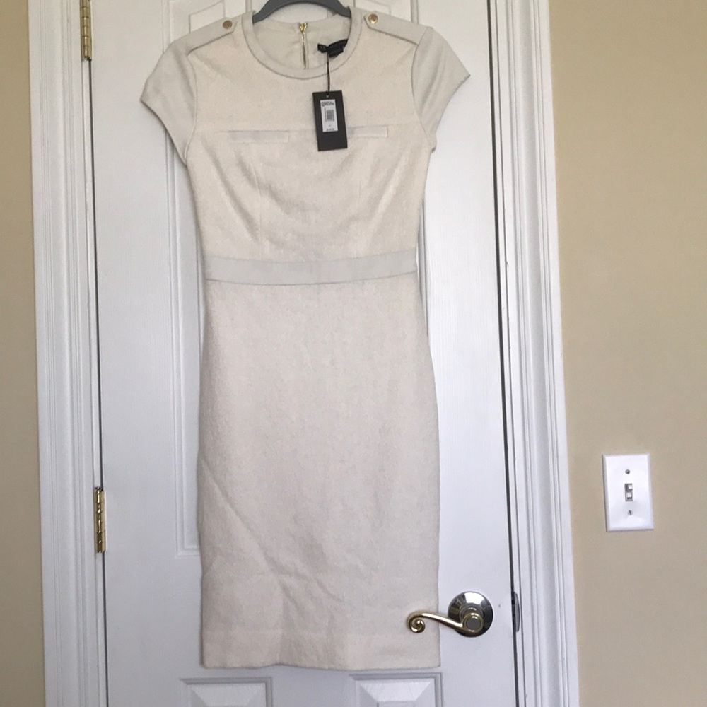 Cream Armani Exchange dress NWT